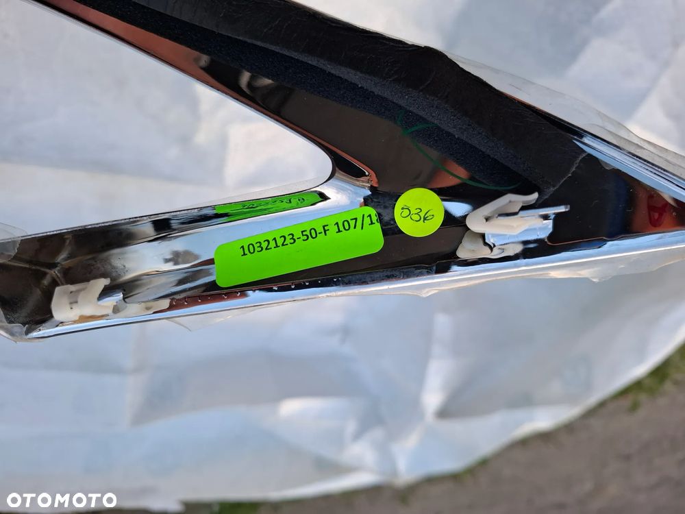 TESLA MODEL X LISTWA CHROM SŁUPKA A LEWA 1032123-50-F - 5