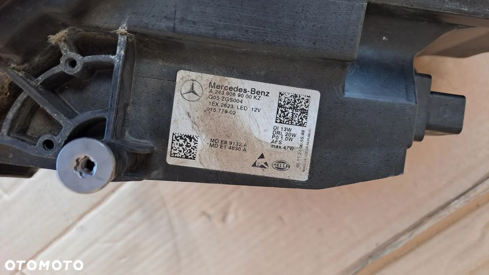 MERCEDES EQA EQB W243 FULL LED PRAWA LAMPA A2439069000 - 4