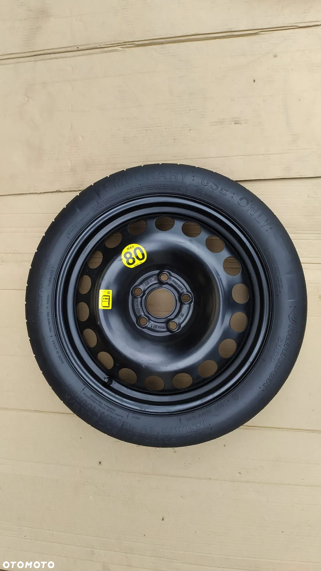 KOŁO DOJAZDOWE  dojazdówka R16 OPEL MOKKA + ZESTAW - 11