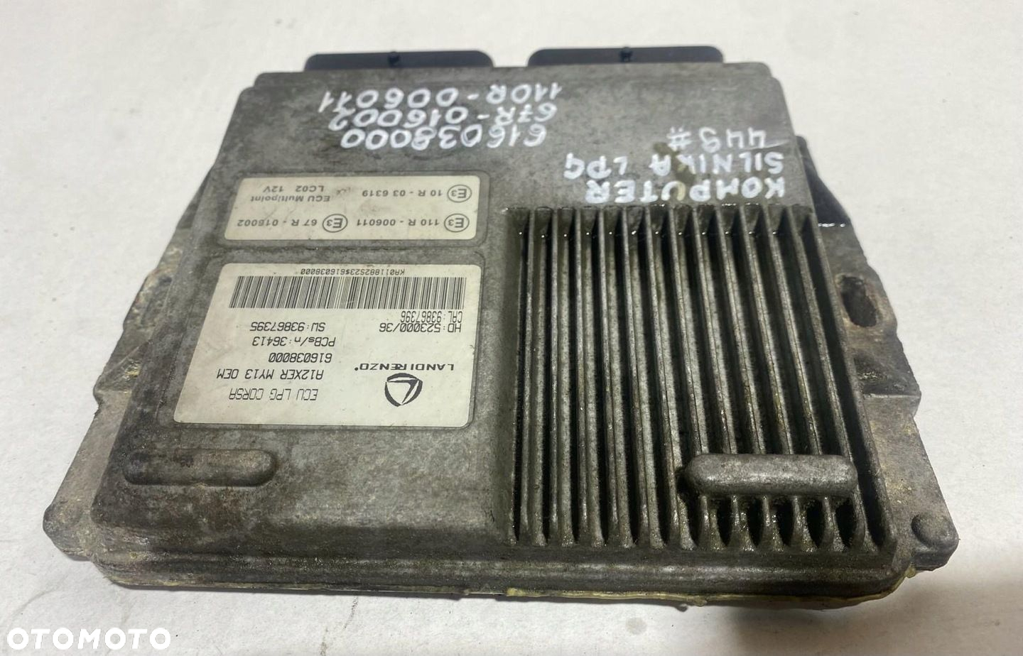 KOMPUTER STEROWNIK LPG GAZU OPEL 616038000 67R-016002 110R-006011 - 6