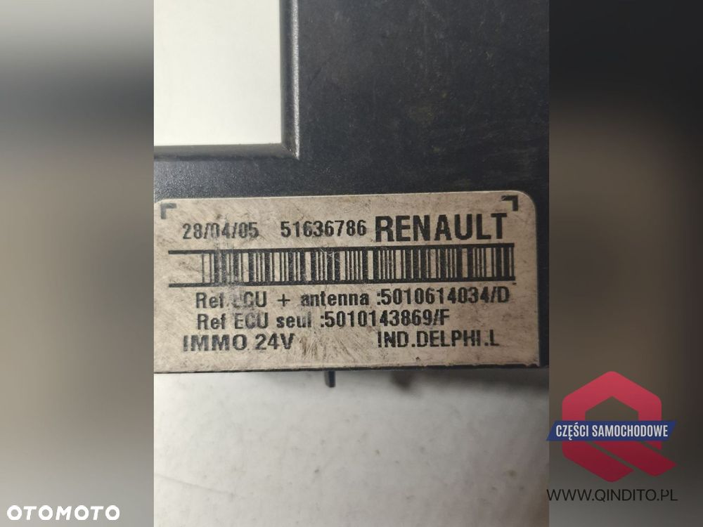 MODUŁ STEROWNIK IMMO RENAULT Midlum - 4