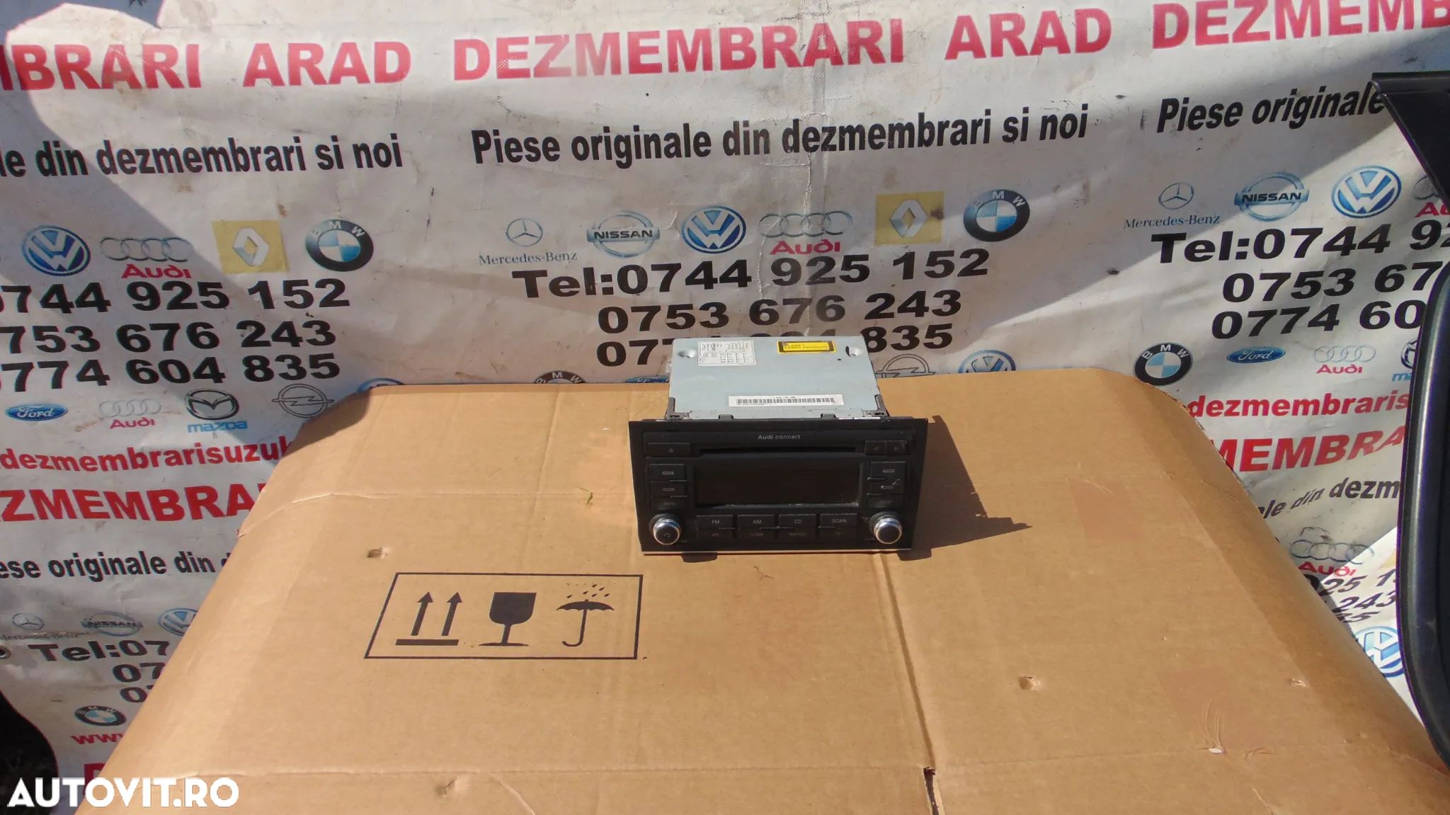 radio CD Audi A4 B7 concert Radio CD original - 1
