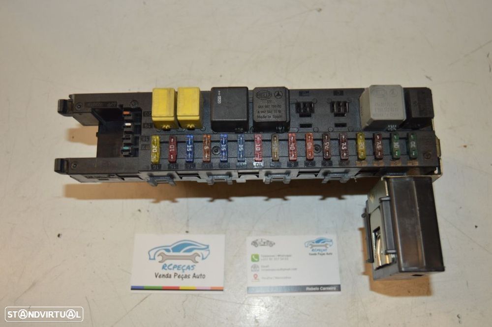 TAMPA CAIXA FUSIVEIS TAMPA PAINEL COMANDO CONTROLO SAM MERCEDES BENZ CLASS C W203 A2095450701 2095450701 COUPE CL203 CLC CLASS E W211 E220 CLK C209 W209 - 3