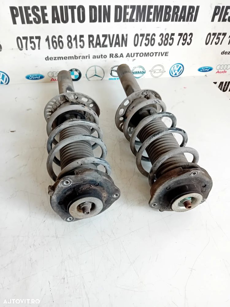 Ansamblu Telescop Amortizor Arc Flansa Stanga Dreapta Fata Vw Golf 6 VI 1.6 Tdi Motor CAY - 4