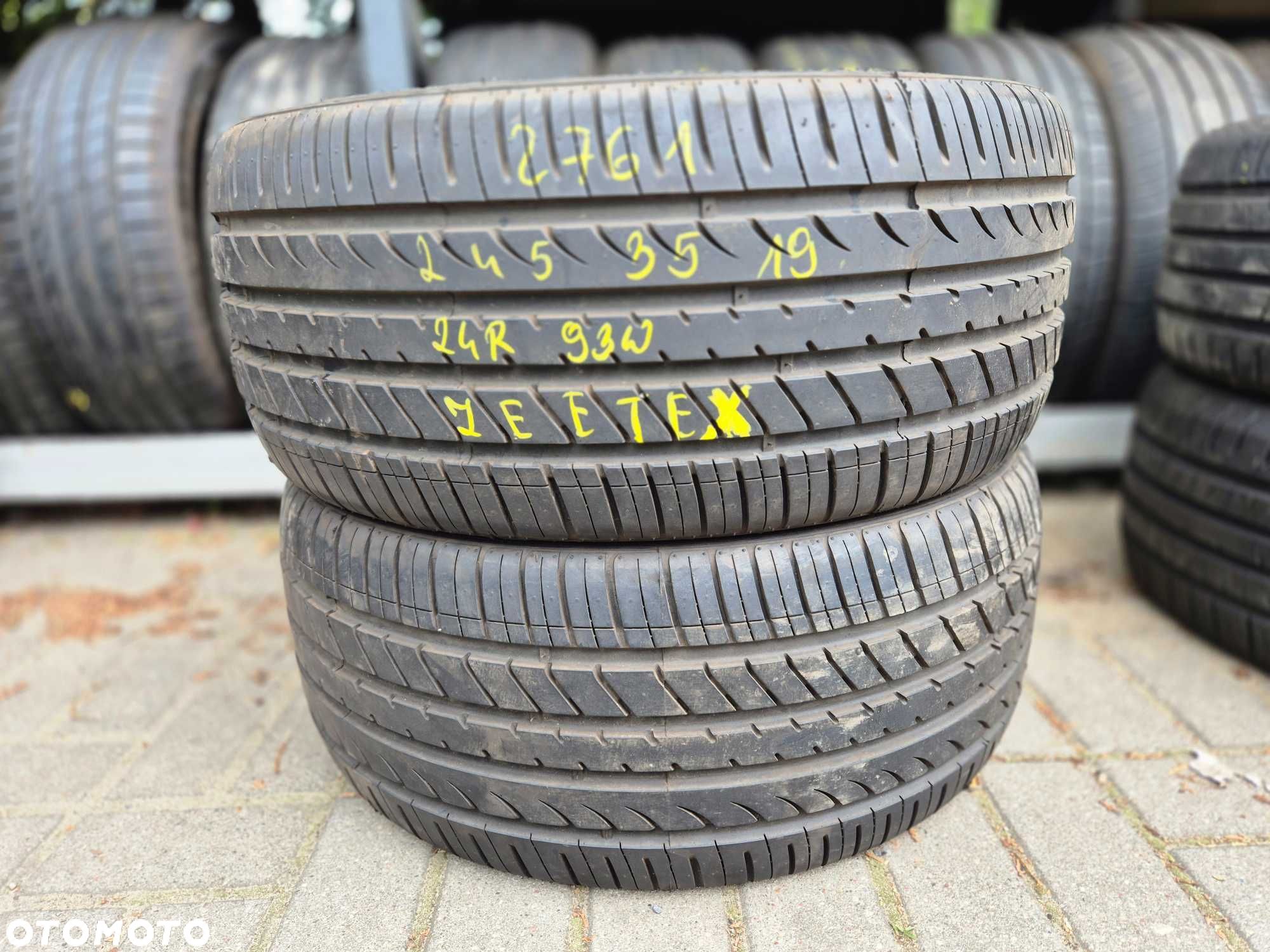 Zeetex HP 6000 eco 245/35r19 93W 2024r 7,4mm Wzmocnienie XL Rant N2761 - 1