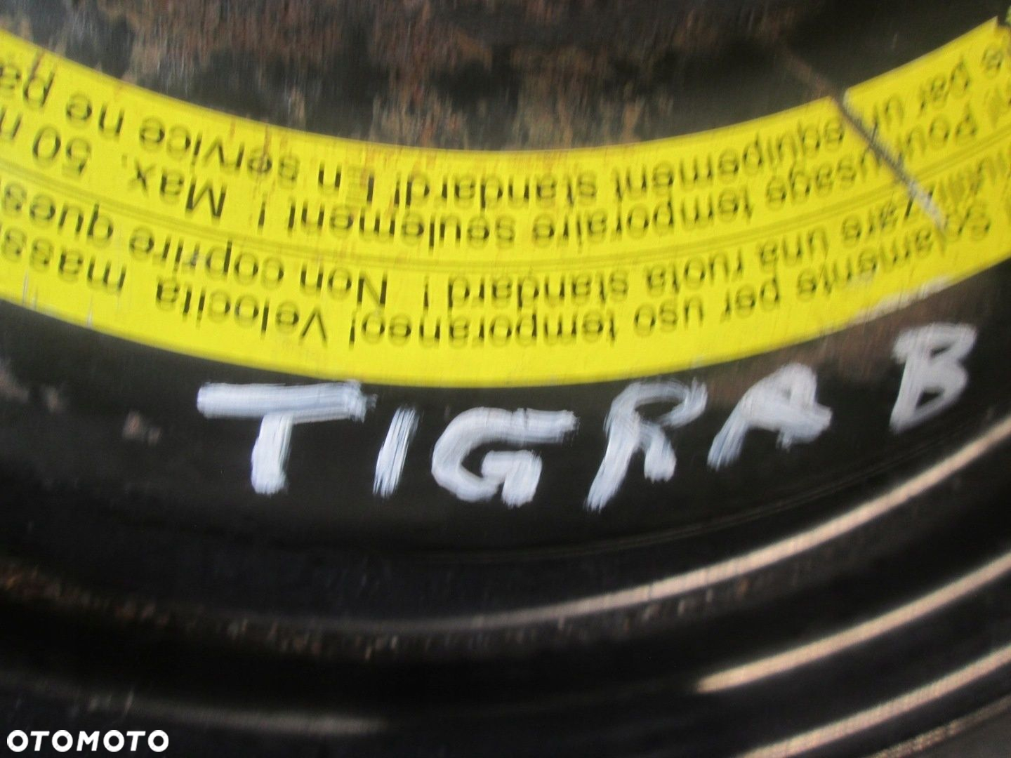 VOLKSWAGEN GOLF 3 III MK3 KOŁO DOJAZDOWE 15 4x100 ET40 535601025A - 2