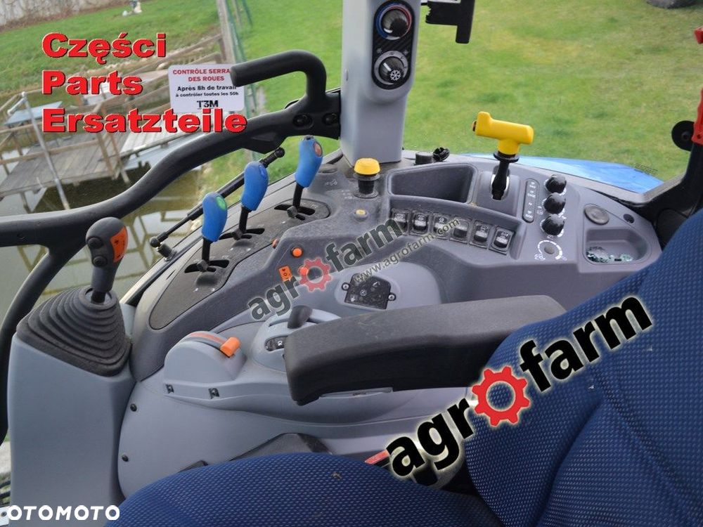 New Holland T5.110 części, skrzynia biegów, silnik - 4