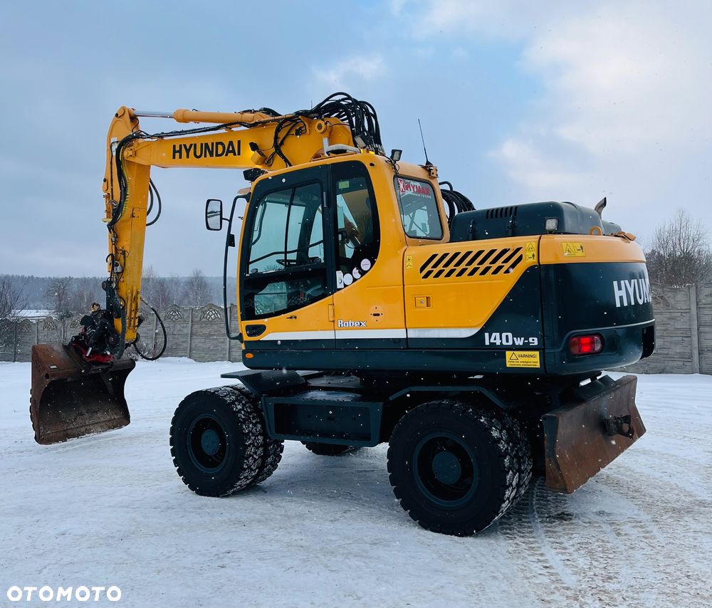 Hyundai ROBEX 140W - 9 / ROTOTILT / SPROWADZONA / KOPARKA KOŁOWA - 4
