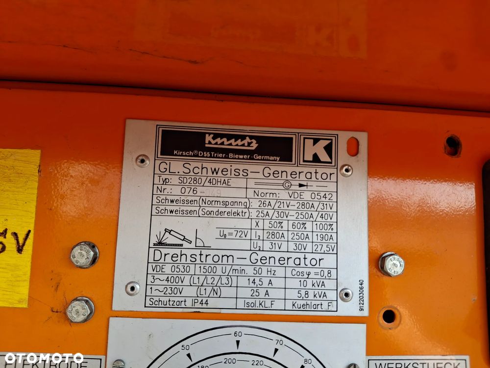 Inny Agregat Prądotwórczy Mobilny Generator Silnik Diesel HATZ Kirsch SD280 10kva - 2