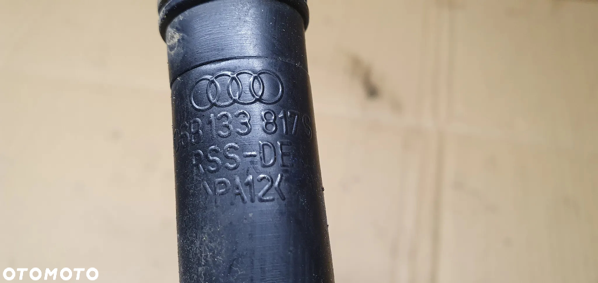 Rurka wąż przewód odmy Audi A4 B6 1.8T 06B133817S - 6