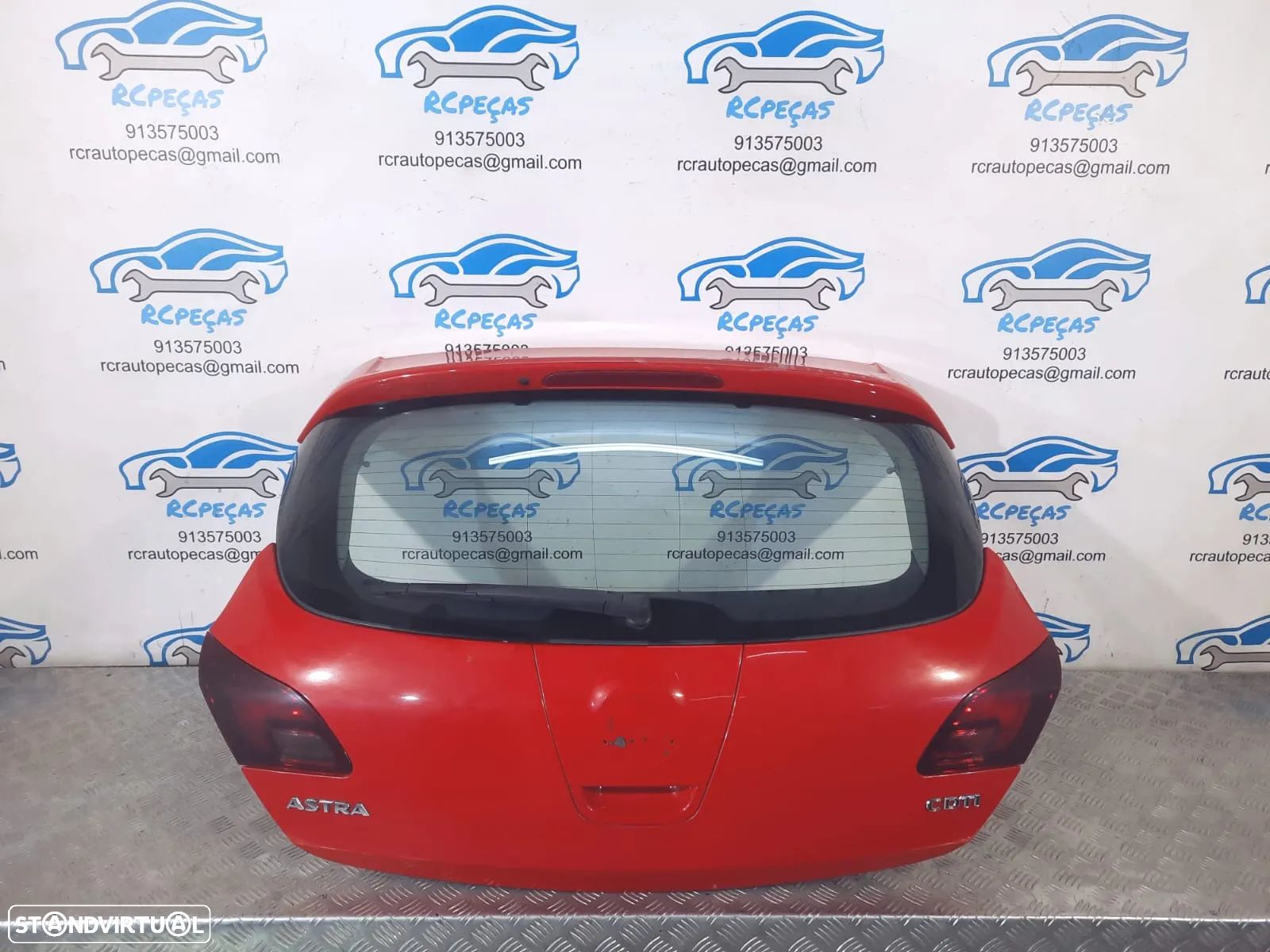 PORTA TAMPA MALA OPEL ASTRA J P10 SRI 13372624 FECHO PUXADOR MOTOR VIDRO 3º STOP - 1