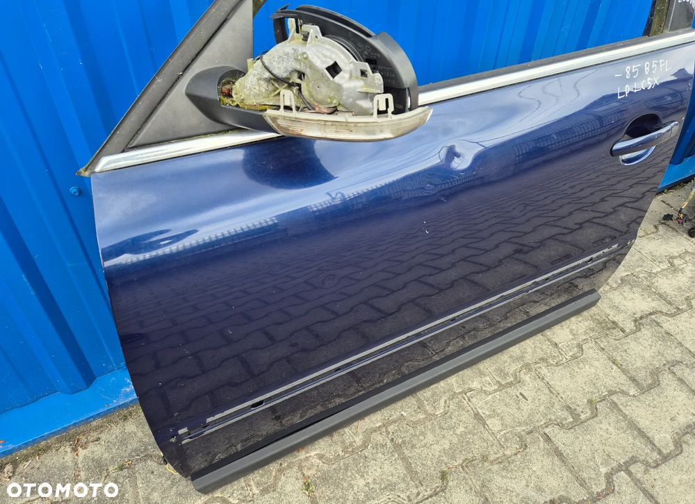 DRZWI PRZÓD LEWY LEWE VW PASSAT B5 FL NIEBIESKI - 7