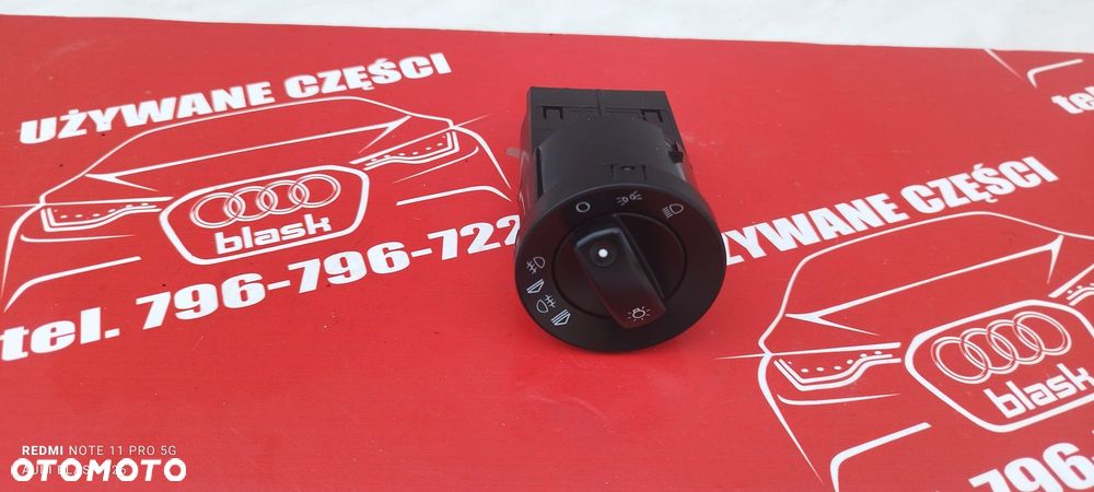 Przełącznik Świateł Oryginalny Audi A4 B6 Kombi 2002 rok Części Blask Gołdap