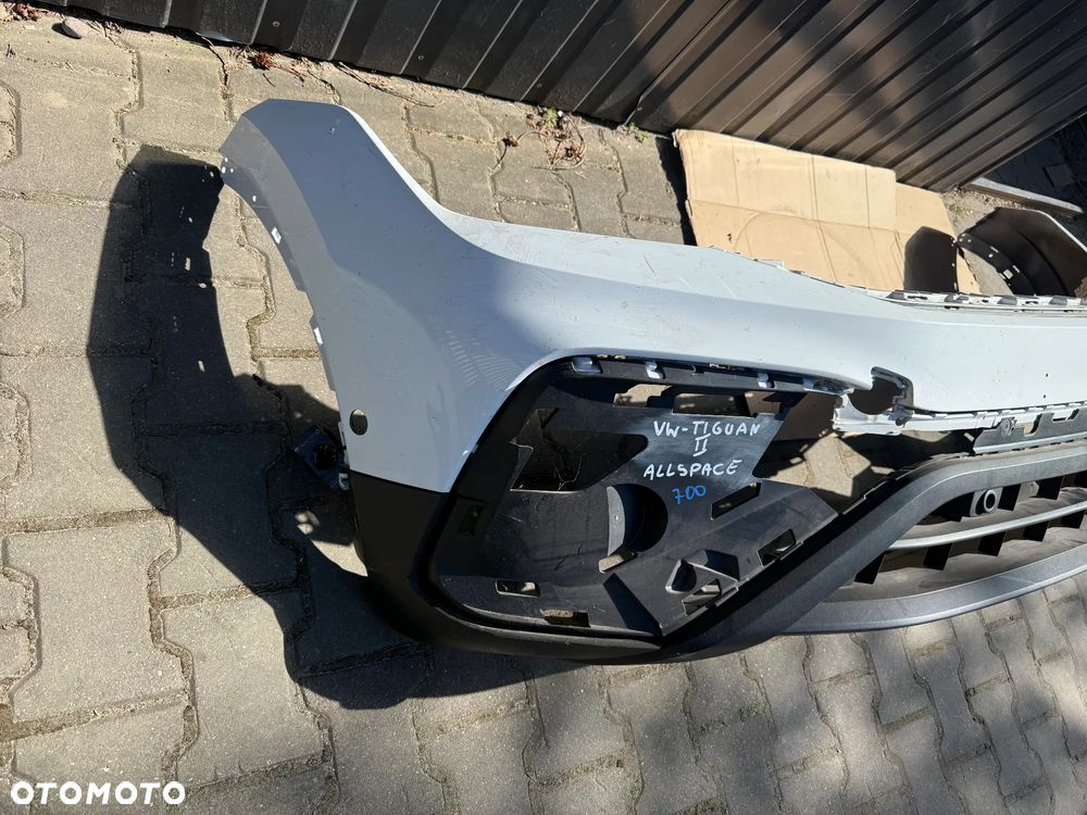 ZDERZAK VW TIGUAN II ALLSPACE CAŁY ORYGINAŁ NIE NAPRAWIANY - 2