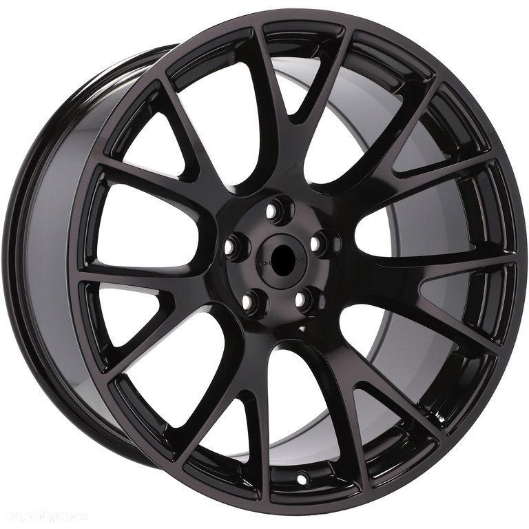 4x Nowe Felgi 20 5x115 m.in. do DODGE Charger Challenger SRT8 R/T V6 V8 300C Czarne - A8872 (BY1523) - 9