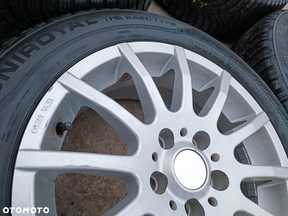 205/55R16 91H Opony Zimowe Zima UNIROYAL MS PLUS 77 5,5mm GOODYEAR ULTRAGRIP 9+ 6mm Legnica ALU-RAD 205/55 - 10