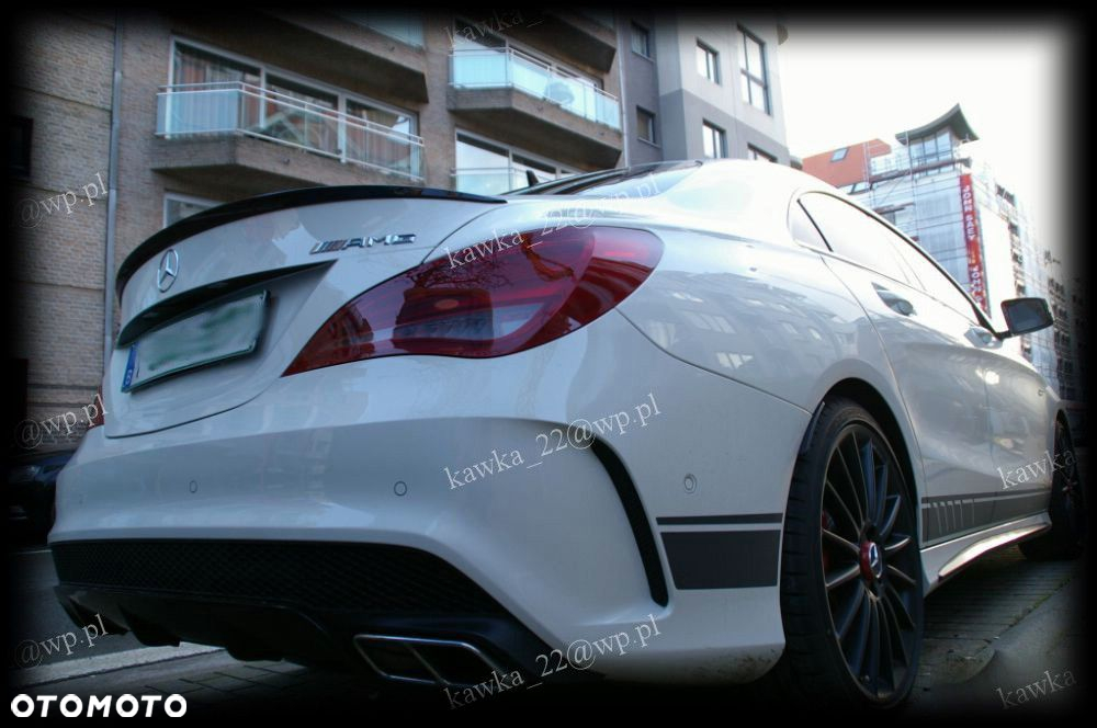 MERCEDES CLA C117 SPOILER LOTKA NA KLAPĘ PODKŁAD! - 14