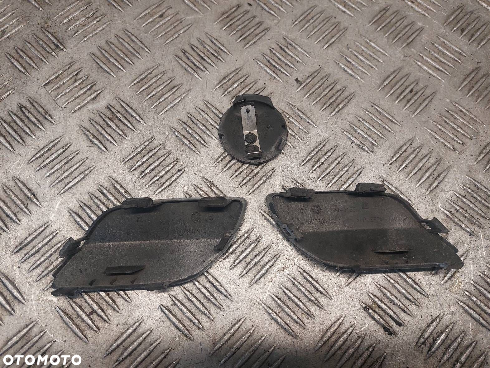 ZAŚLEPKA ZDERZAKA PRZÓD KOMPLET OPEL ASTRA H GTC 13143156 Z157 - 2