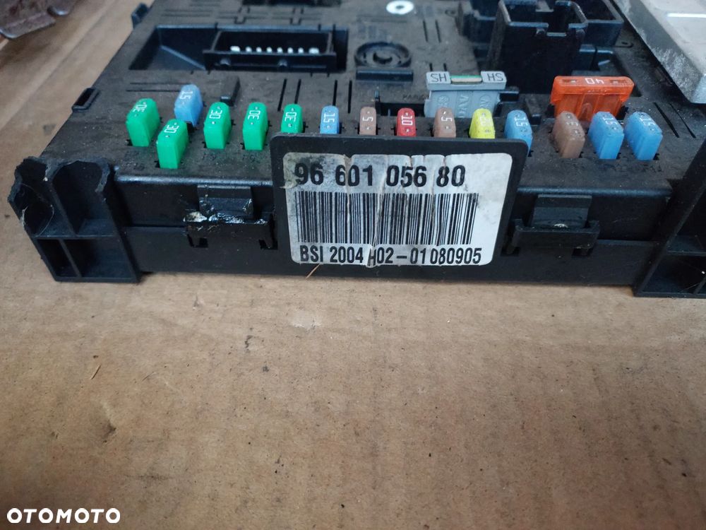 Zestaw startowy BSI komputer sterownik silnika stacyjka kluczyk Citroen C5  2.0 16V IAW6LPB 9659773880 9660105680 szybka wysyłka - 3