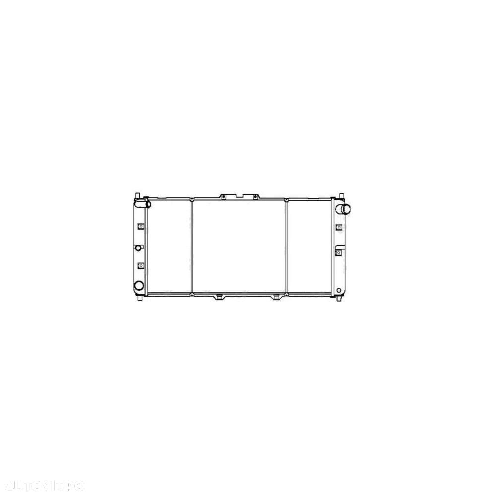 Radiator racire Mazda MX3, 01.1992-10.1997, motor 1.8, 95/98 kw, benzina, cutie manuala, cu/fara AC, 670x348x26 mm, aluminiu brazat/plastic, - 1