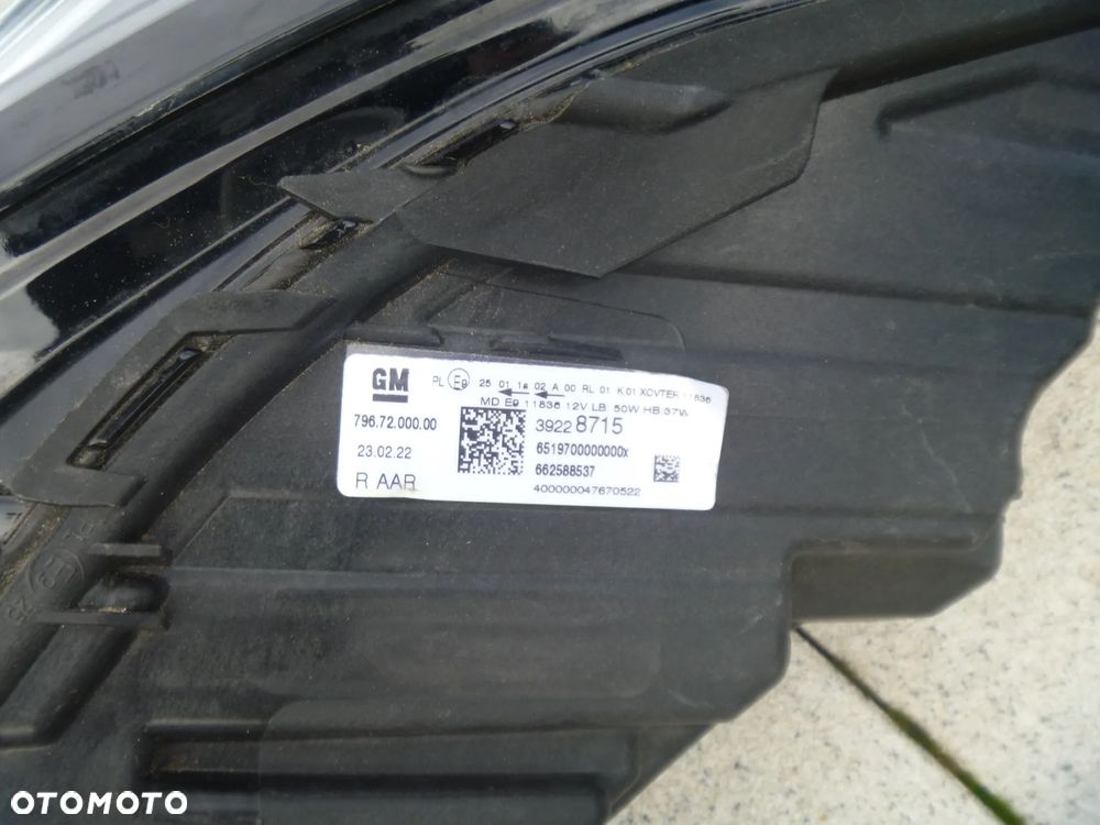 OPEL ASTRA V K REFLEKTOR FULL LED PRAWY ŁADNY - 6