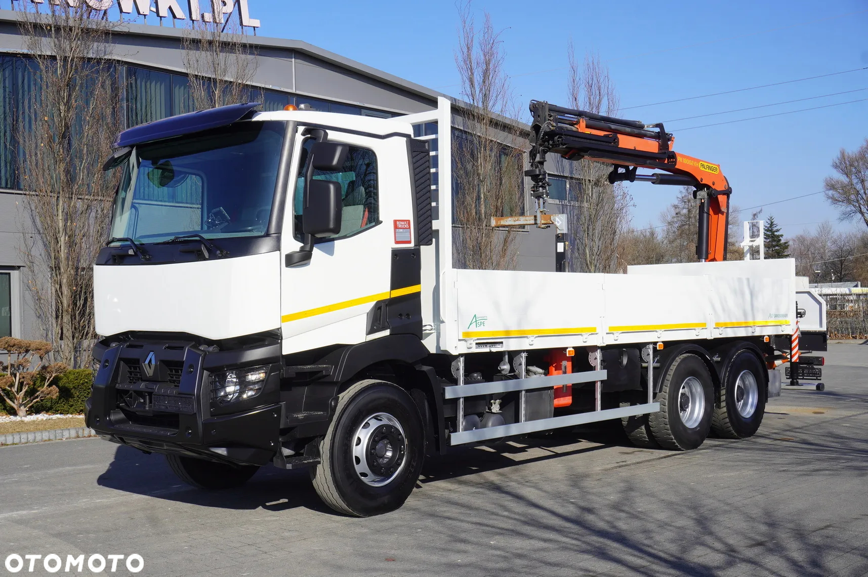 Renault C380 / 6x4 / HDS Palfinger PK 18002-EH 6000 kg - 2
