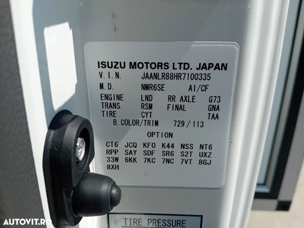 Isuzu M27 Frigorific Congelare 8 EPL, NOU!!! - 32