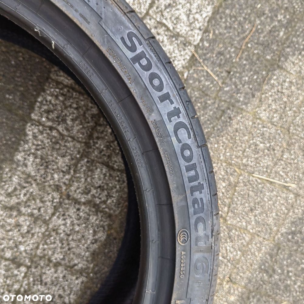 245/35R19 93Y Continental Sport Contact 6 2021 homologacja audi 2021 Pojedyncza sztuka - 8