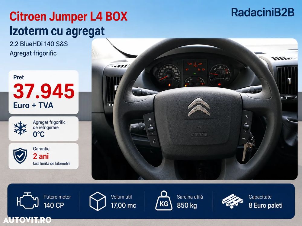 Citroën Jumper BOX Izoterm cu agregat inclus - 6