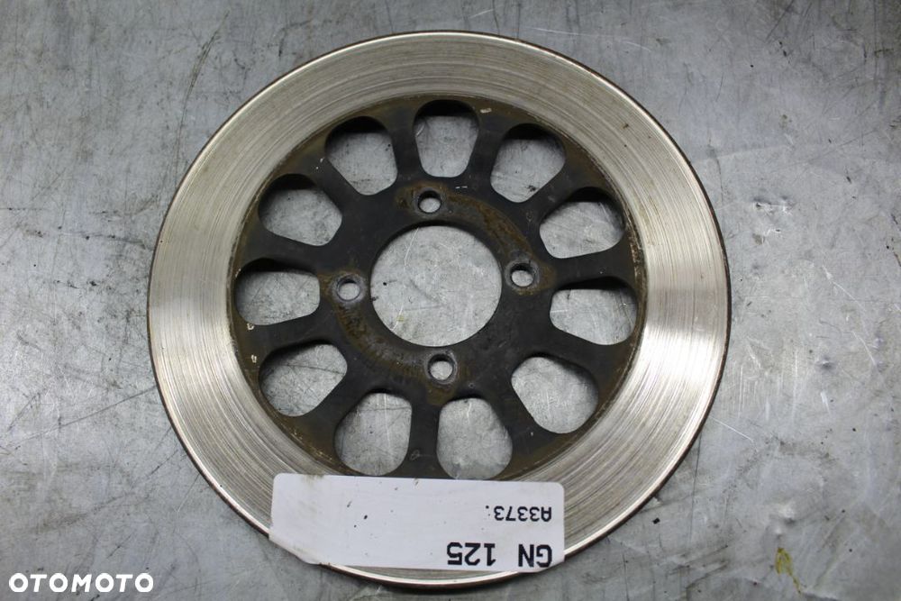 Suzuki GN 125 tarcza hamulcowa przód przednia - 1