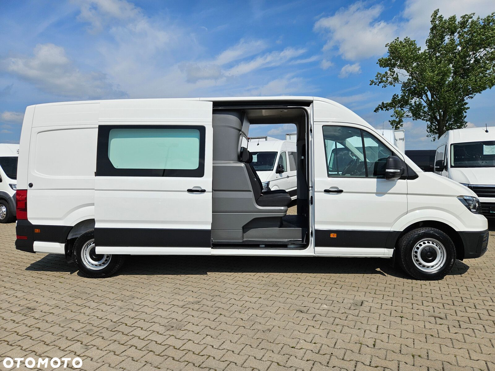 Volkswagen Crafter L3H2 *99999zł NETTO* Brygadówka 6 osób 2.0TDi/140KM - 8