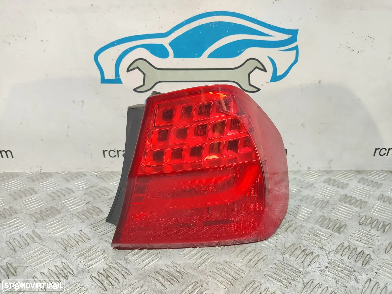 Conjunto Farolins Originais BMW Serie 3 E90 LCi Led 7289425 7289426 - 8