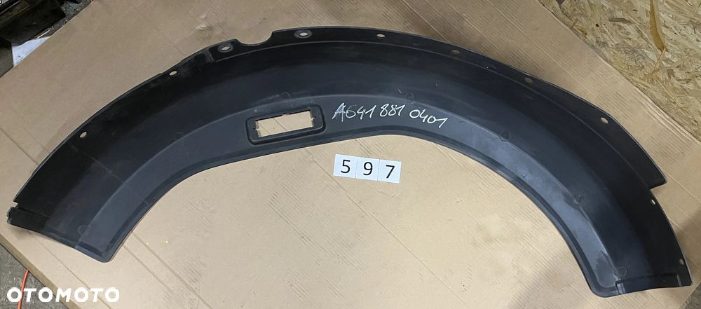 Błotnik, nadkole, wnęka na koło Mercedes SK LK MK A6418810401 - 2