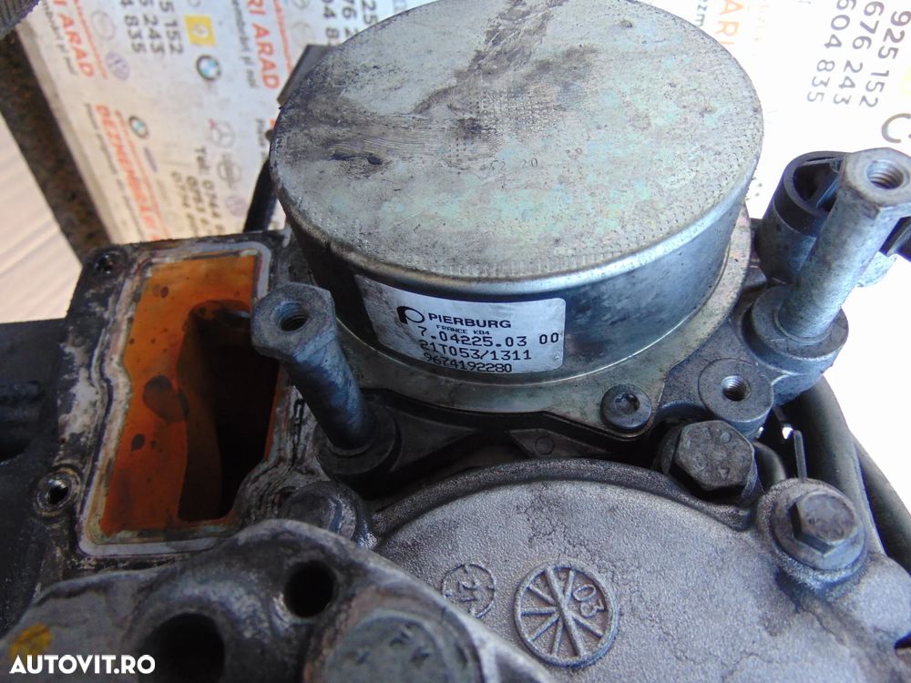 Pompa vacuum Peugeor Boxer euro 6 2.2 citroen Jumper Opel Movano Ford Kuga cod 9674192280 508 5008 4h03 - 2