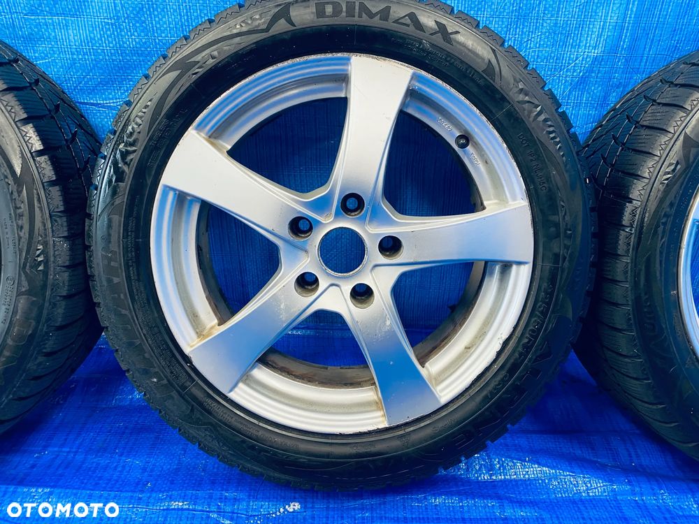 KOŁA KOŁO 17 FELGA ALUMINIOWE ALUSY FELGA 17" x 7J  5X120 ; 67,1mm ET41 KOMPLET ; OPONY ZIMA ZIMOWE ; OPEL INSIGNIA A ; DEZENT ORYGINAŁ - 5