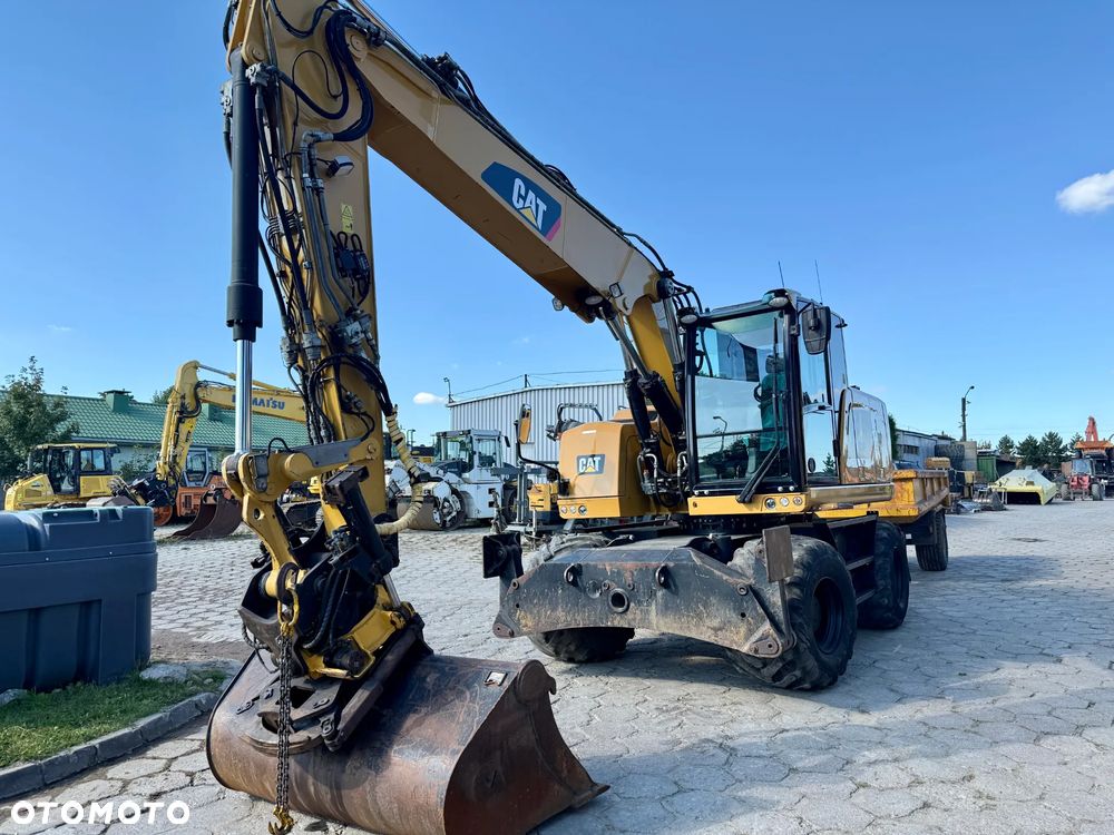 Caterpillar CAT M318F 318 ENGCON przyczepa 3 łyżki system LEICA 2D - 8