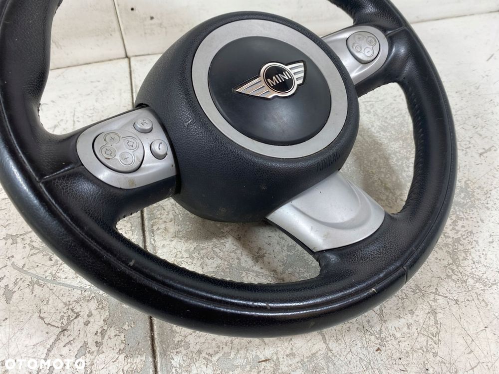 kierownica mini cooper r56 czarna skóra multifunkcja - 2