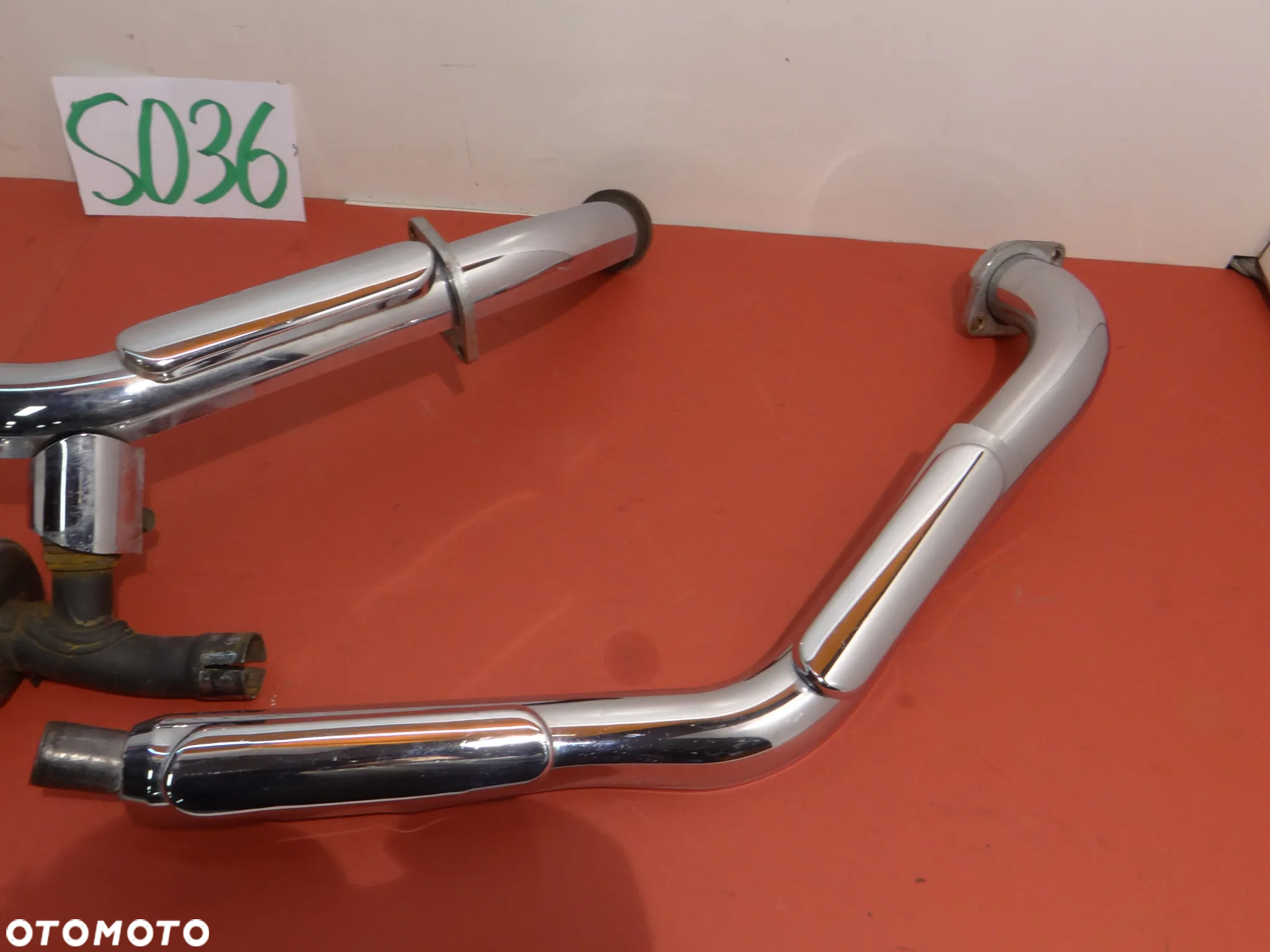 S036  SUZUKI VL 800 TŁUMIK WYDECH KOLEKTOE SANKEI 2381 SUZ5VL0800 41F - 2
