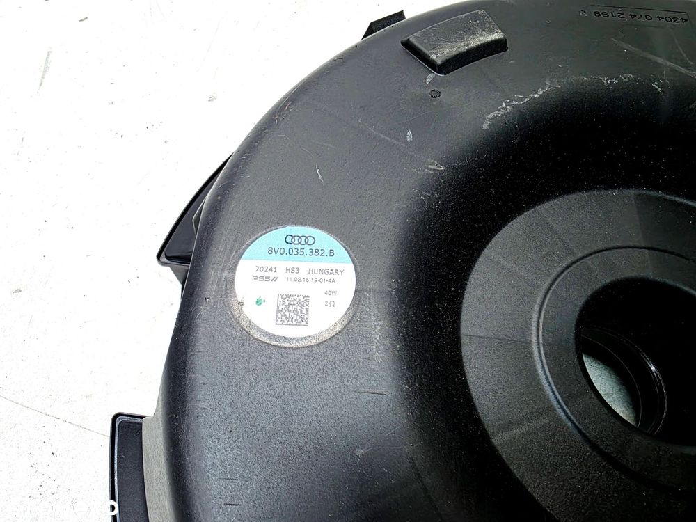 GŁOŚNIK SUBWOOFER TUBA AUDI A3 8V 8V0035382B - 6