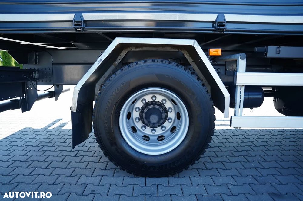 Scania P 280 / 4X2 / BASCULĂ + HDS HMF 635 K2 / RADIOCOMANDĂ / ROTATOARE / EURO 6 / - 26