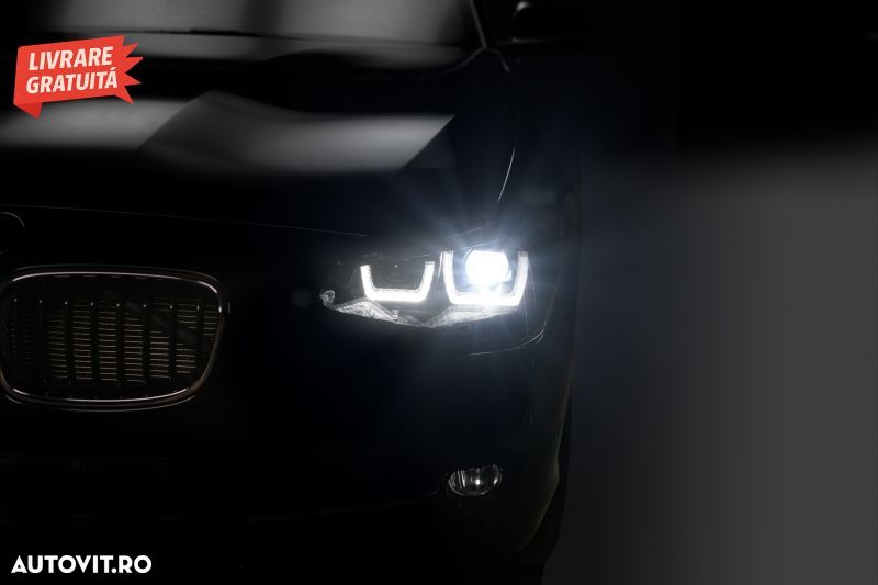 Faruri Osram LED DRL BMW 1 Series F20 F21 (06.2011-03.2015) Crom- livrare gratuita - 12