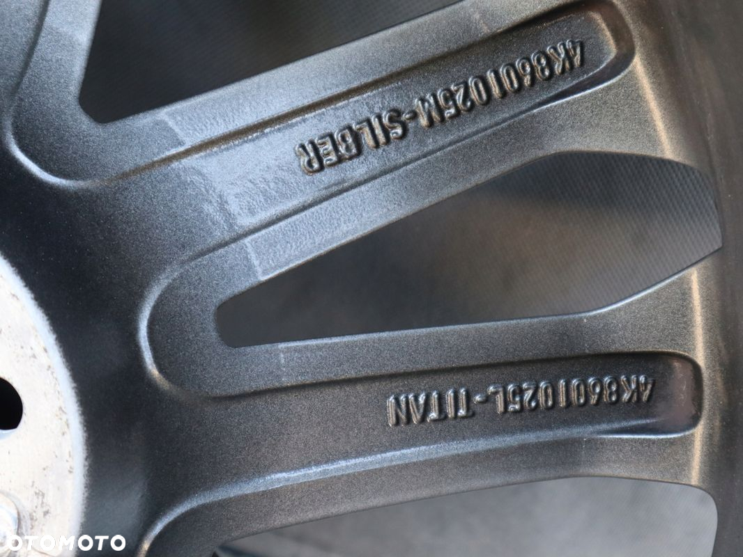 KOŁA FELGI AUDI SPORT OEM A7 S7 A6 S6 255/40/20 4K8601025M/L Super Stan - 9