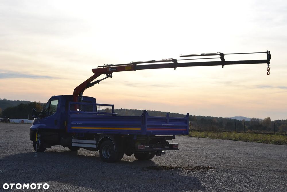 Iveco Daily 72C18 70C18 Nowy 3-stronny WYWROT Kiper Wywrotka Nowy HDS Żuraw HC 45A3 Dźwig Fassi F40 - 16