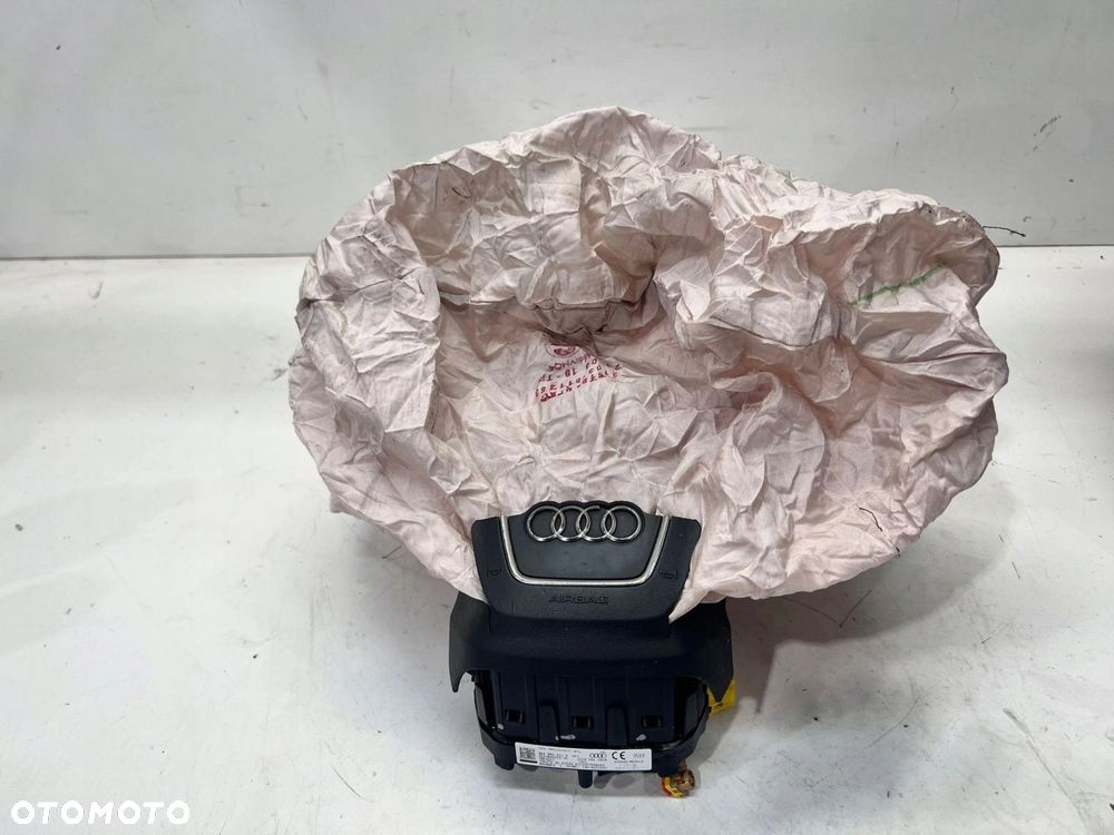 PODUSZKA POWIETRZNA KIEROWCY AUDI Q5 FY 80A880201H 6/PS WYSTRZELONA - 1