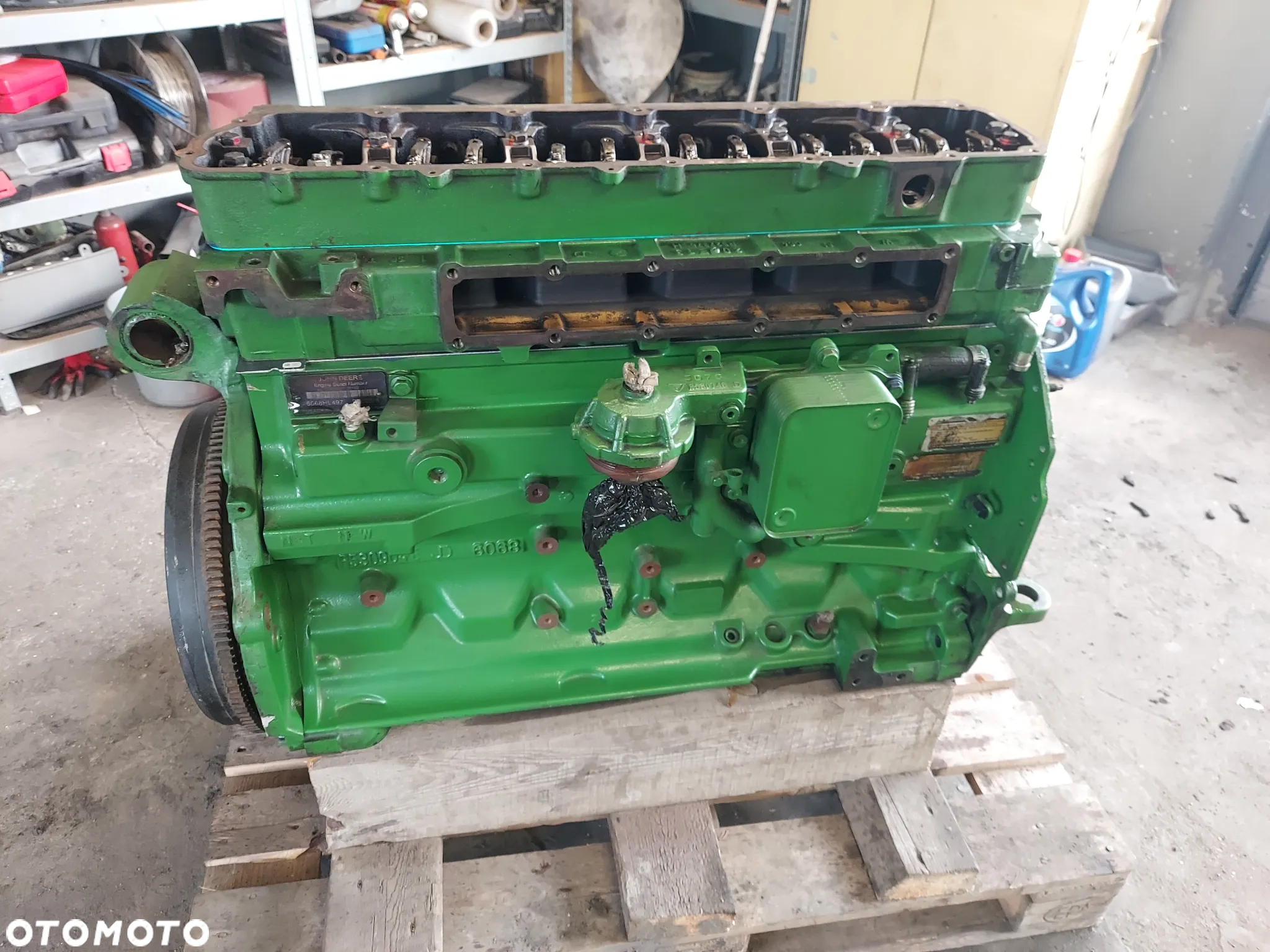 Silnik CIĄGNIK 6068HL497 DD22318 John Deere 6210R 2013r - 6