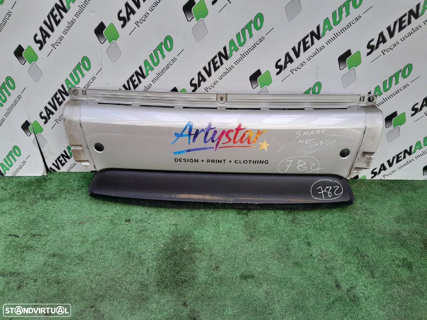 Para Choques Trás Smart Cabrio (450) - 1