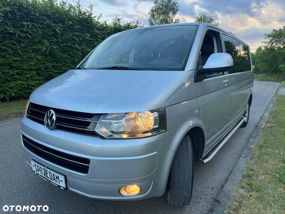 Volkswagen TRANSPORTER T5 L2H1 LIFT DŁUGI Klima Navi Dubel Kabina Brygadówka Pdc Rury Hak Serwis - 36