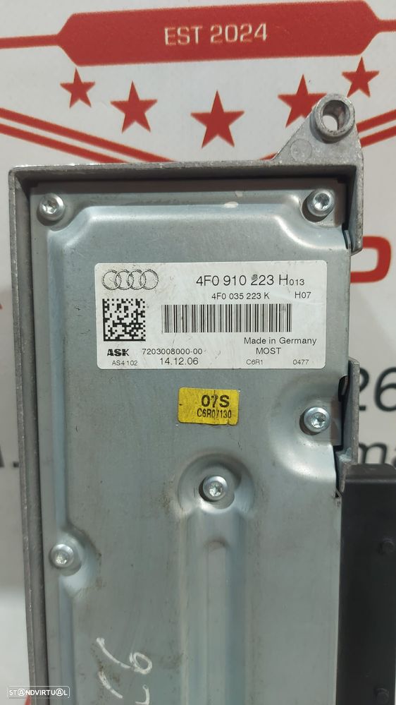 Amplificador Audi A6 C6 4F0910223H Original - 4