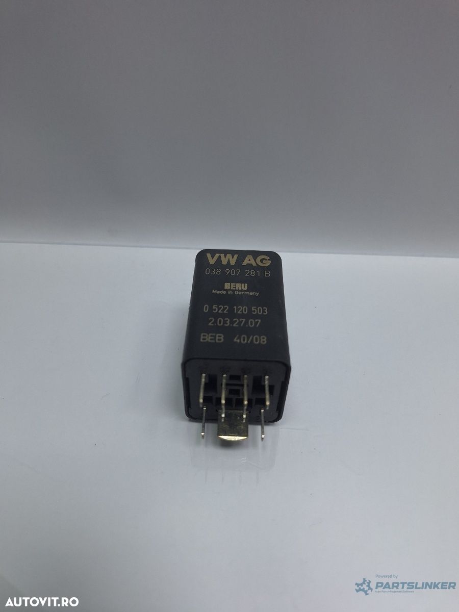 Releu preincalzire bujii incandescente AUDI A4 IV Avant 8K5, B8 2007 - 2015 TDI CAGA, CJCA, CMEA, CMFA 038907281B - 1