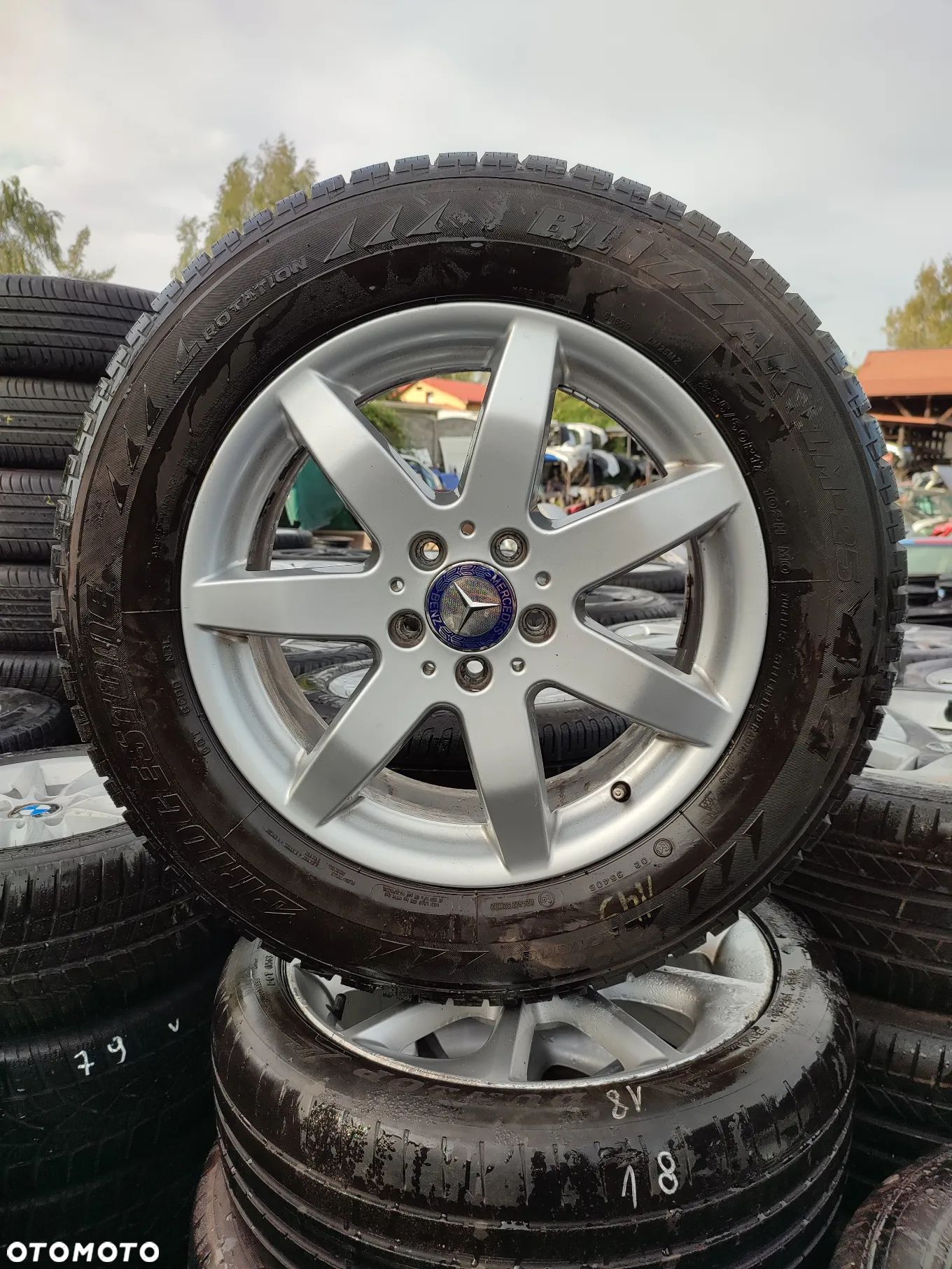 Mercedes felgi aluminiowe 17 cali 5x112 7.5Jx17 ET47.5 A2044015902 - 1